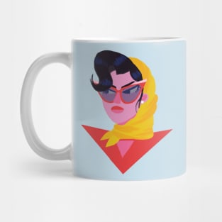 Retro Lady Mug